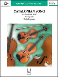 Catalonian Song Orchestra sheet music cover Thumbnail